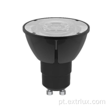 Cob de alumínio GU10 LED 12 ° Spotlight 6.5W Dimmable